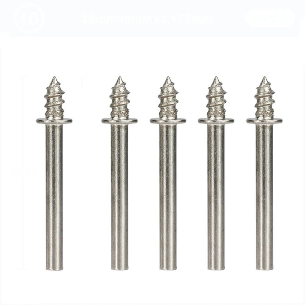 Dremel Rotary Tool Accessories Kit - 54Pcs Grinding Polishing Kit with Mandrel & Saw Blades - Image 5