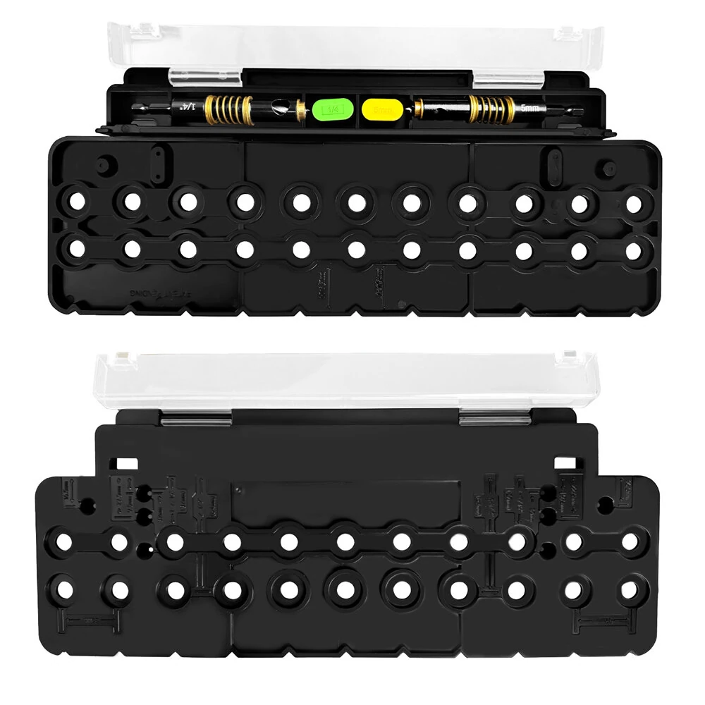Kreg Pocket Hole Jig - Cabinet Door Hinge Template with Dual Drill Bit & Spring Pressure - Image 5