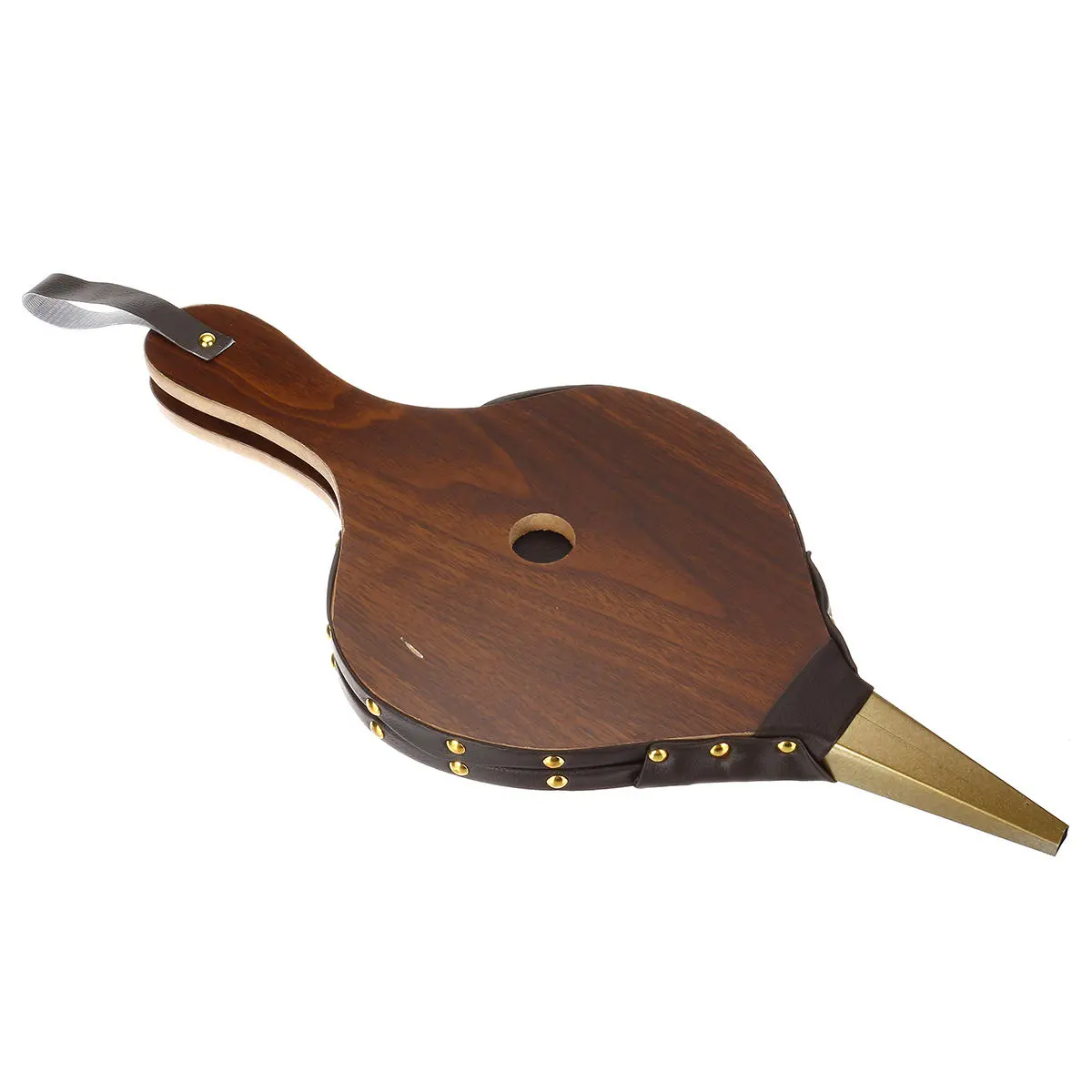 Wooden Fireplace Bellows - Hand Pump Air Blower for Fireside Tools | EDC Gadgets - Image 3