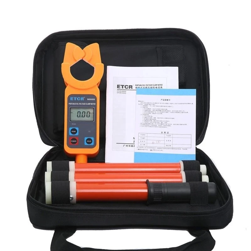 ETCR9000S Clamp Meter - 0mA-1200A Leakage Current Tester | 1KV High/Low Voltage - Image 5