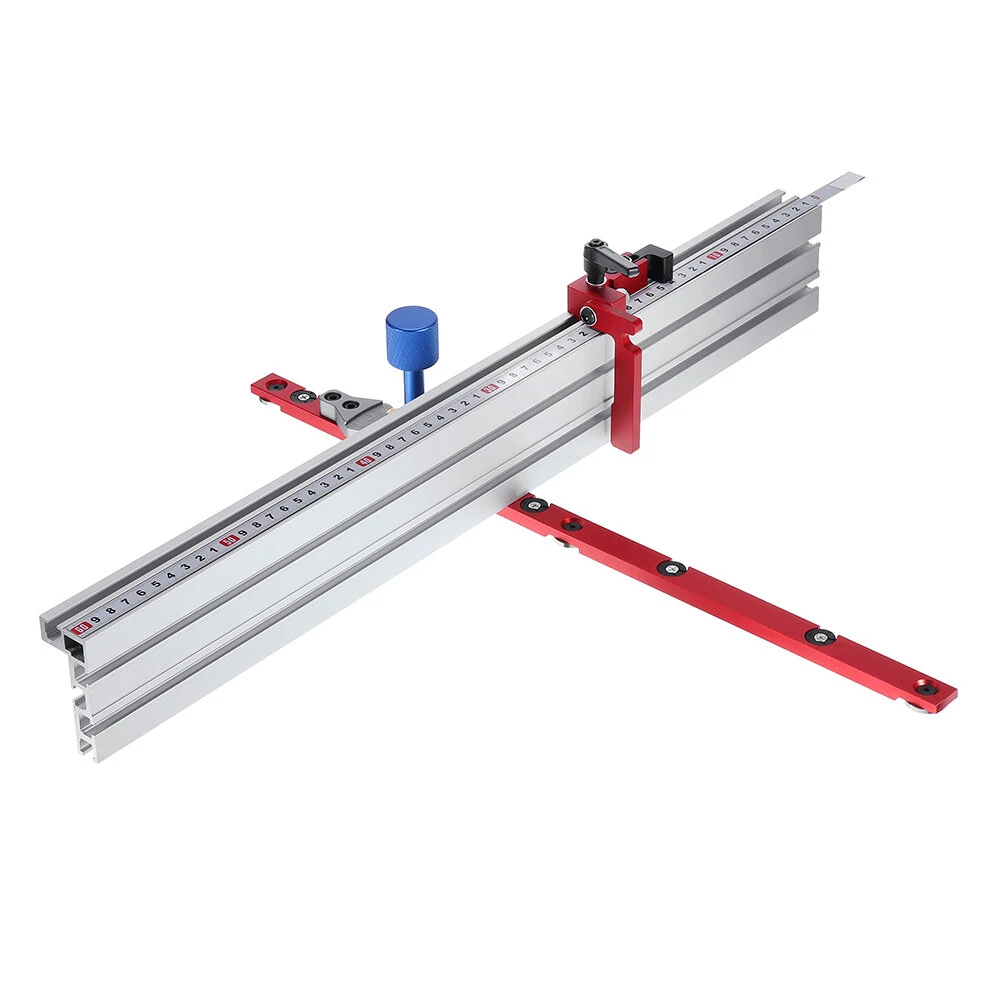 Dewalt Miter Gauge System - 450mm 0-90 Degree Angle with Aluminum Alloy Fence - Image 2