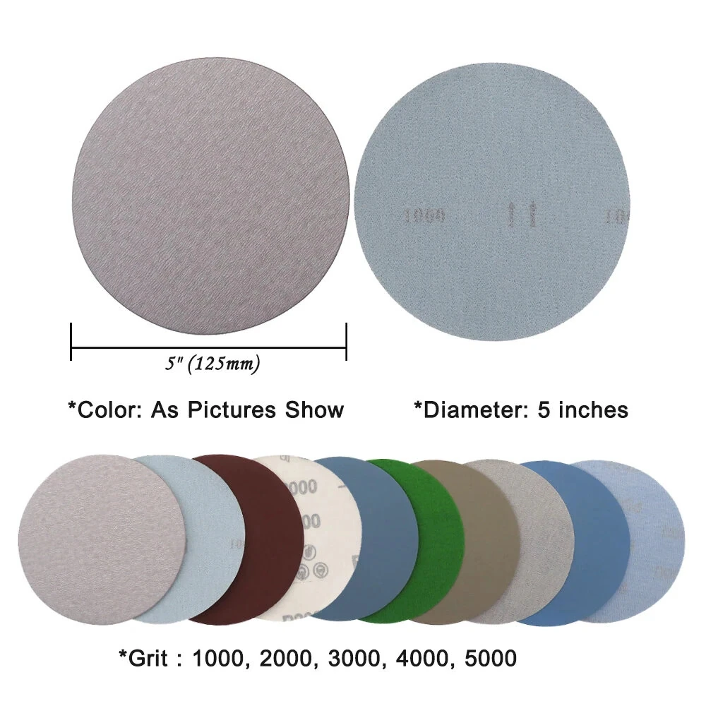 25PCS 5 Inch Sanding Discs - 1000 to 5000 Grit Assorted for Wet/Dry Polishing - Image 5