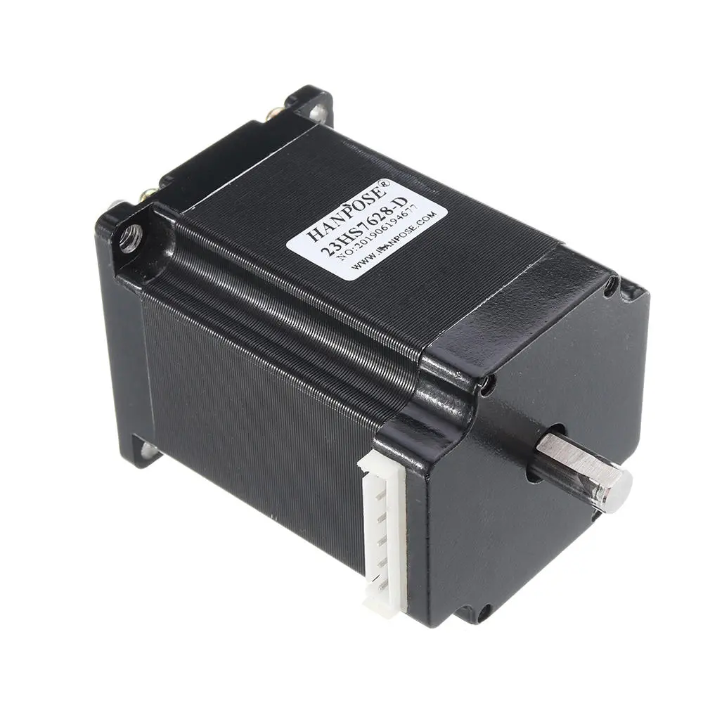 HANPOSE Nema 23 Stepper Motor | 76mm 2.8A 189N.cm | CNC Laser Engraving Machine - Image 3