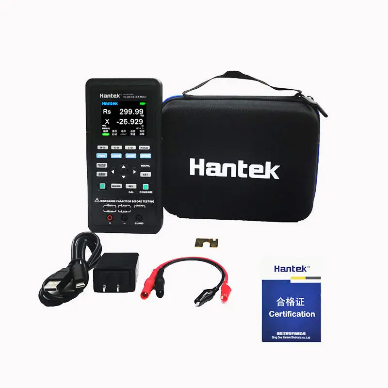 Hantek Digital LCR Meter - Handheld Portable Inductance Capacitance Resistance Tester - Image 4