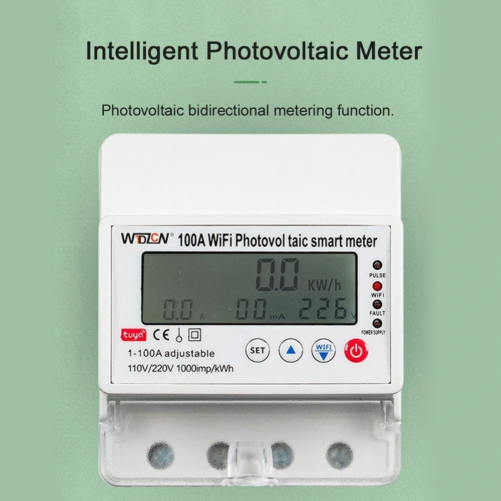 Tuya WiFi Photovoltaic Meter Breaker Timer | Solar Bidirectional Remote Controller - Image 4