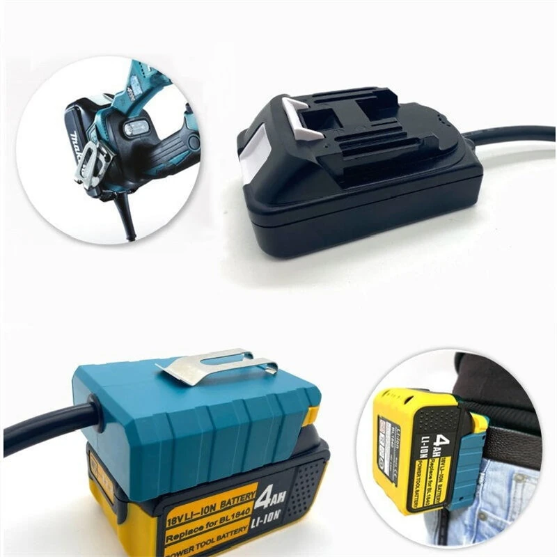 Makita DeWalt 18V Battery Extension Cord | 1.5m EU Plug | Power Tool Accessory - Image 5