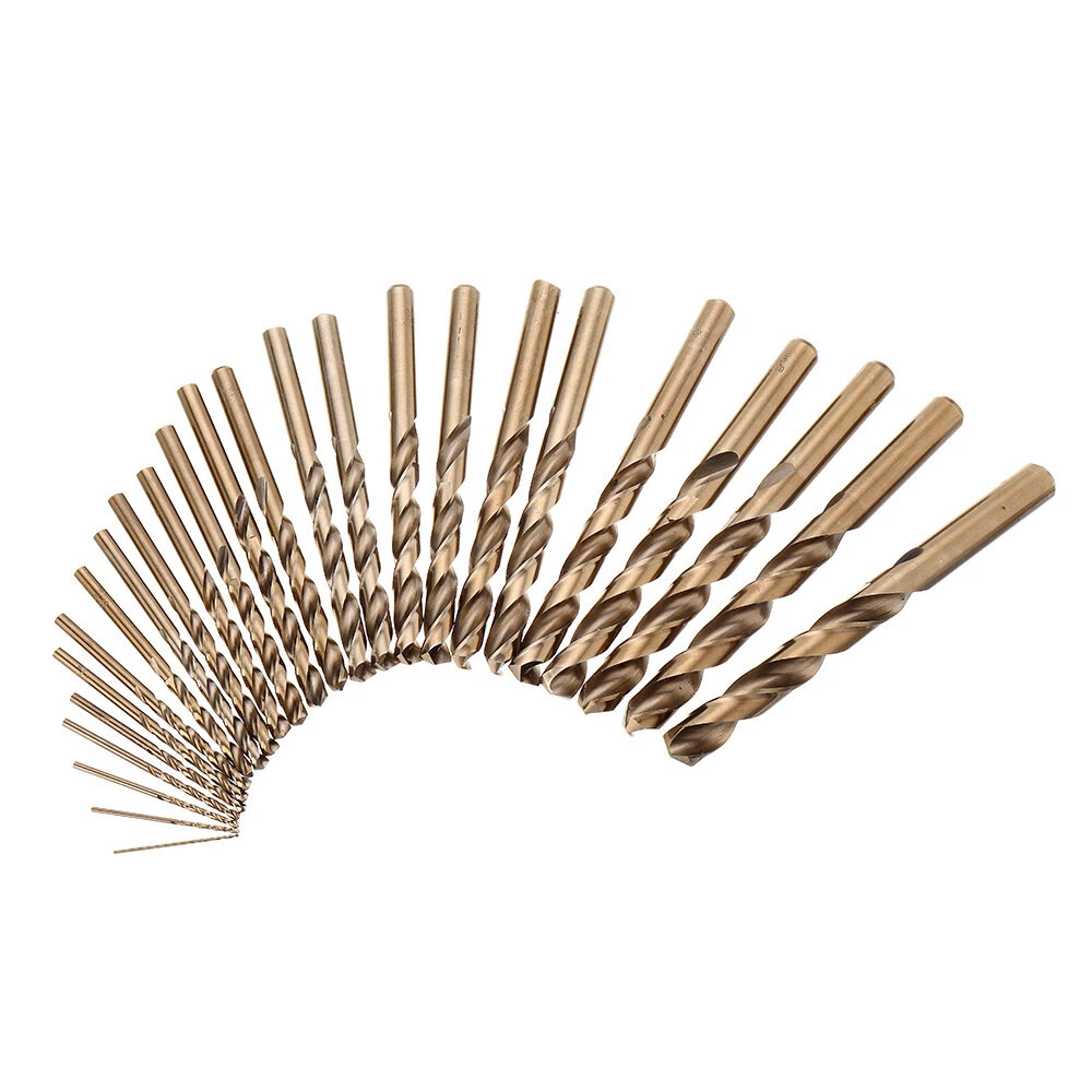 Drillpro M35 Cobalt Drill Bit Set | HSS-Co Jobber Length for Metal & Stainless Steel - Image 4