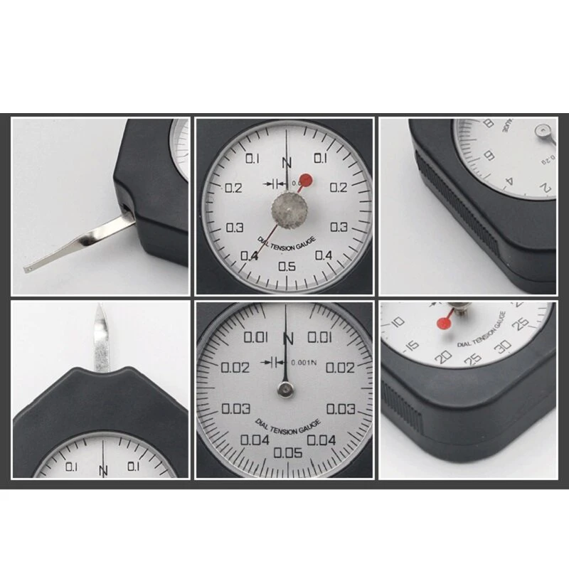 SEN-3-2 0-3N Double Needle Tension Meter | Force Gauge Dynamometer Tool - Image 4