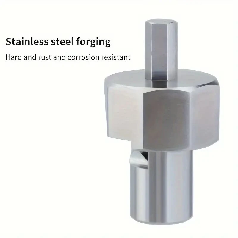 ENJOYWOOD Woodworking Chamfer Tool | T10 Alloy Blade & 9mm Hex Shank for 19/20mm Dog Holes - Image 3