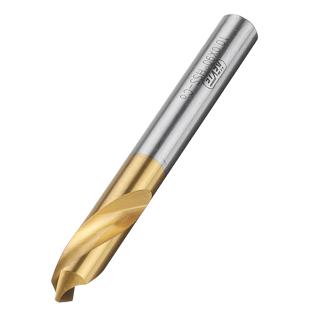 Drillpro 90 Degree Chamfer Drill Bit | 3-12mm 2 Flute M35 Cobalt HSS - Image 2