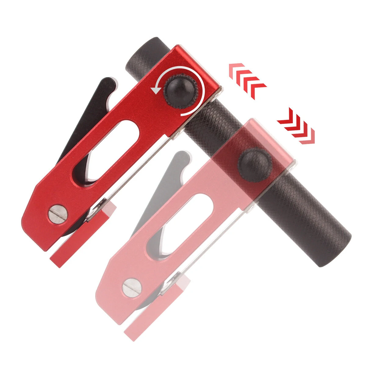 Woodworking Desktop Quick-Acting Hold Down Clamp | Fast Fixed Clip for 20mm Dog Hole Bench - Image 4