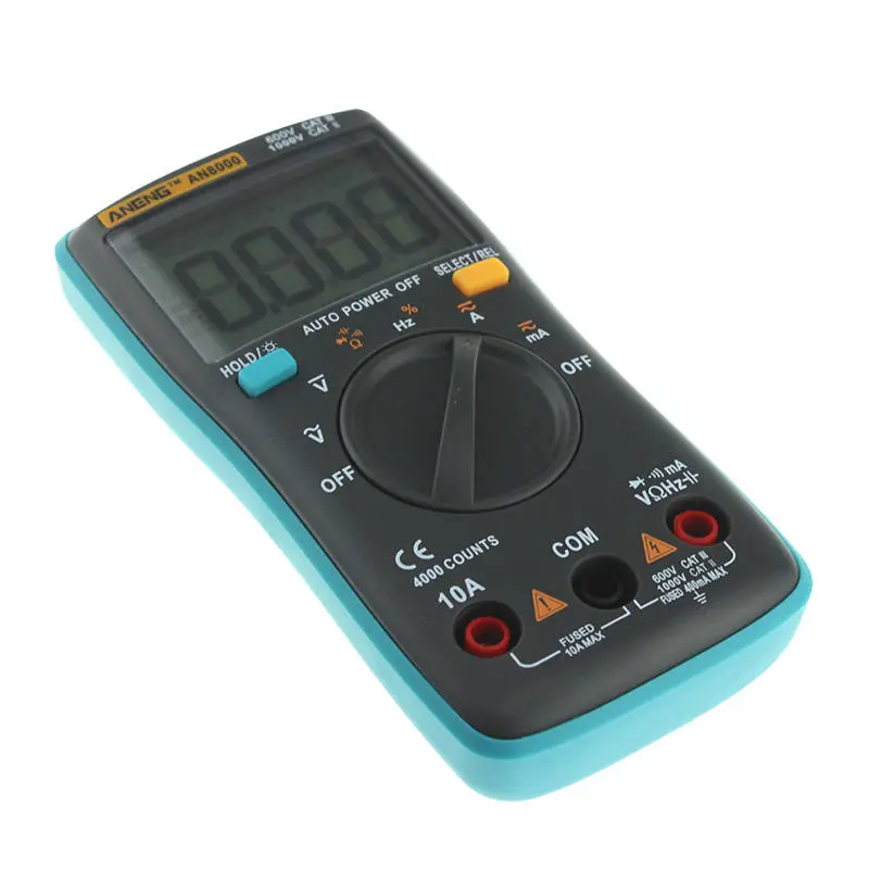 AN8000 Digital Multimeter - AC DC Voltmeter Ammeter Ohmmeter Tester - Image 3