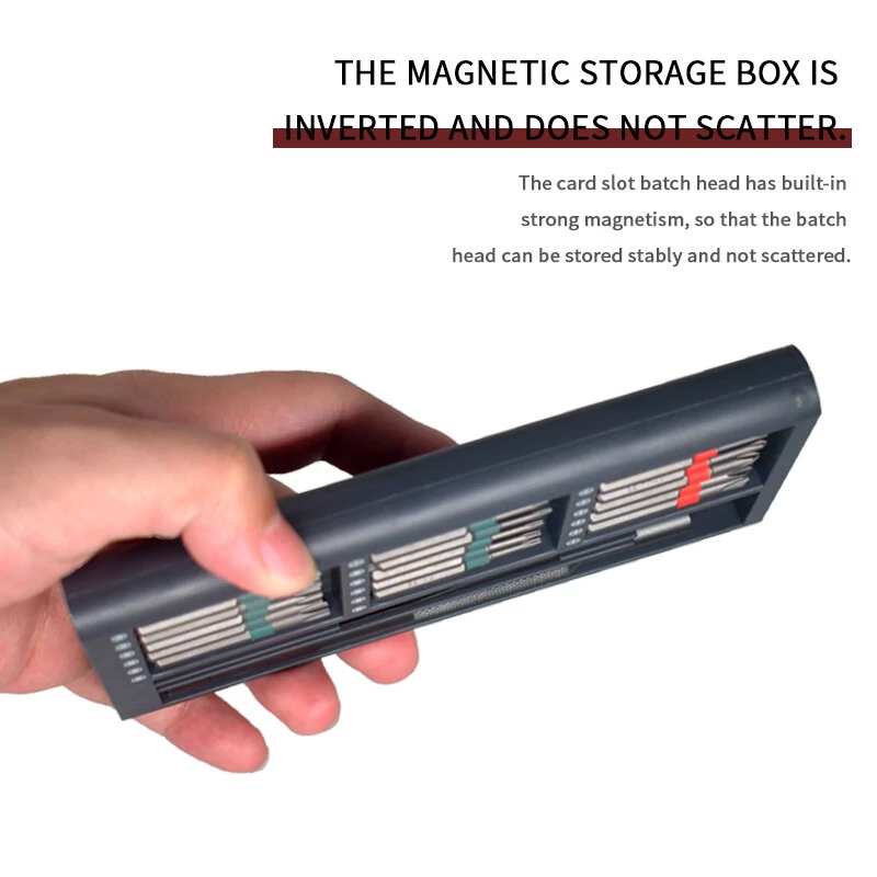 MT-M039 39-in-1 Magnetic Screwdriver Set | Double-Sided Bits & Hand Tools - Image 4