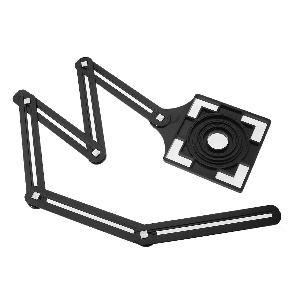 Aluminum Alloy Multi Angle Ruler - 6 Folding Tool | 25-75mm Tile Hole Measure - Image 3