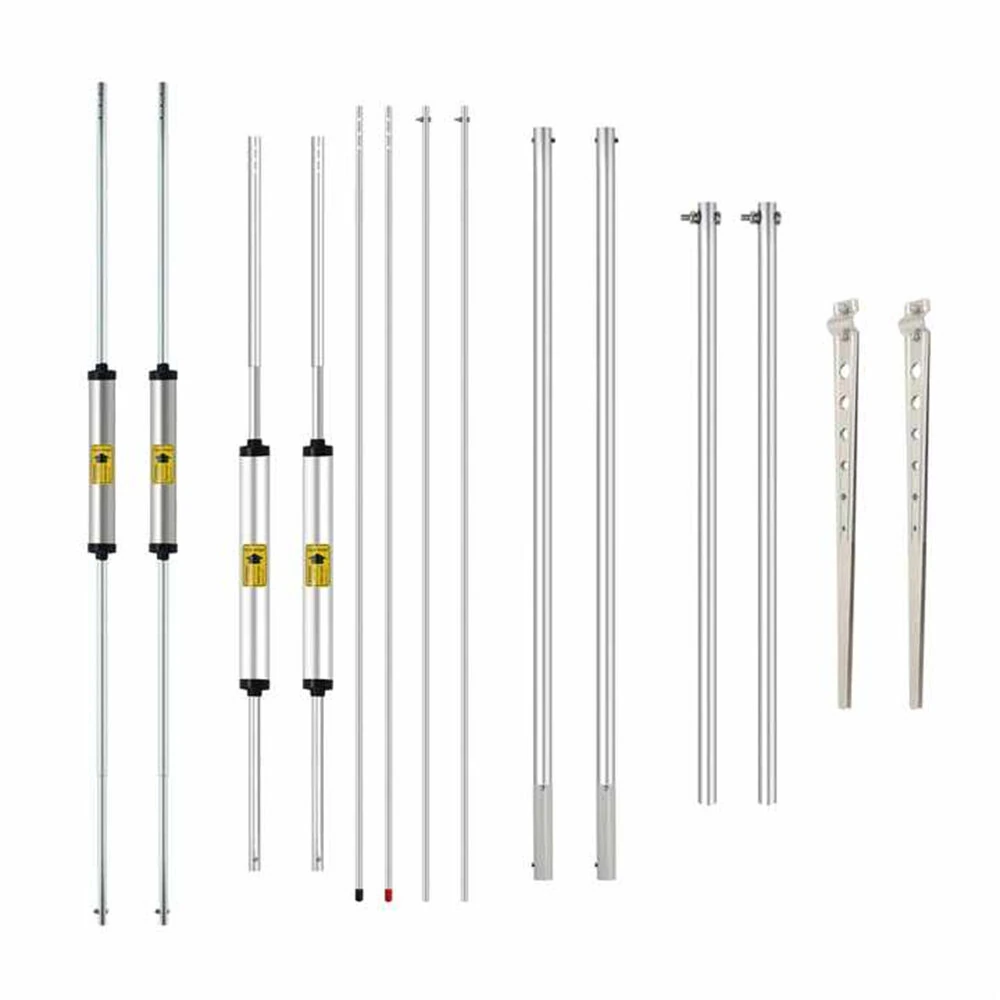 750V Shortwave V Antenna - 5 Bands 7M-50M 2000W PEP High Efficiency Low Noise for Ham Radio - Image 2