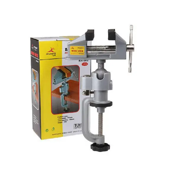RDEER RH-002 Aluminum Table Vise - 360 Degree Rotating Universal Clamp - Image 5