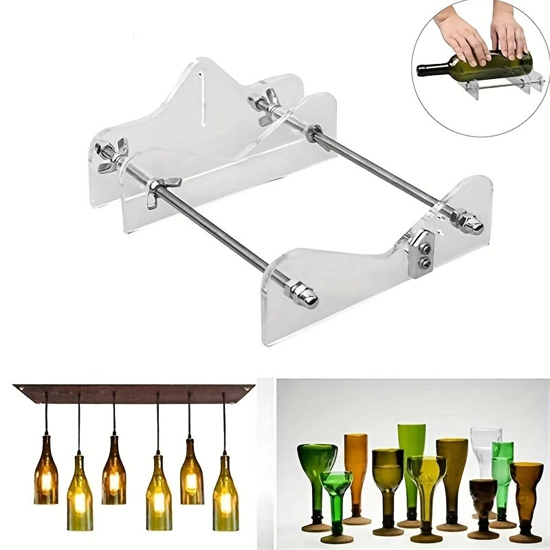 Glass Bottle Cutter Tool - DIY Machine for Square & Round Wine Bottles - Image 2