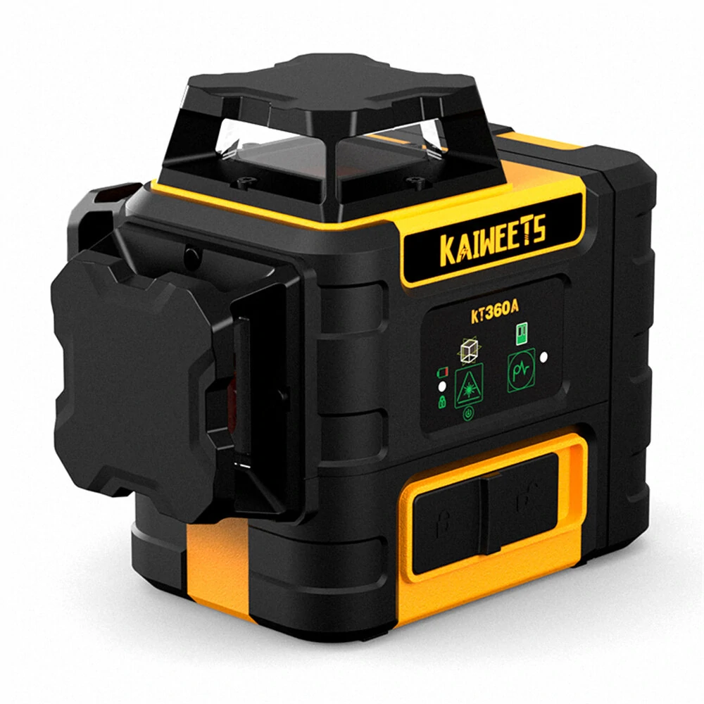 KAIWEETS KT360A Green Line Laser Level | 3x360° Outdoor | 196ft Range IP54 Waterproof - Image 3