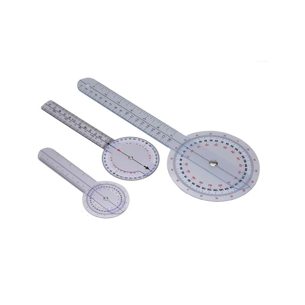 GONIOMETER Set Protractor Medical Ruler - 3Pcs 12 Inch & 8 Inch - Image 2