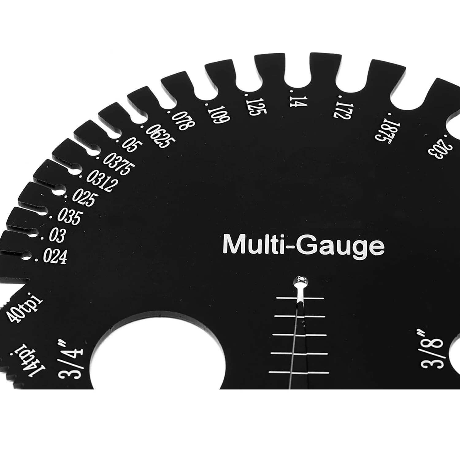 2PCS Aluminum Alloy Nut & Bolt Thread Checker Gauge | Metric & Imperial Sizes - Image 5
