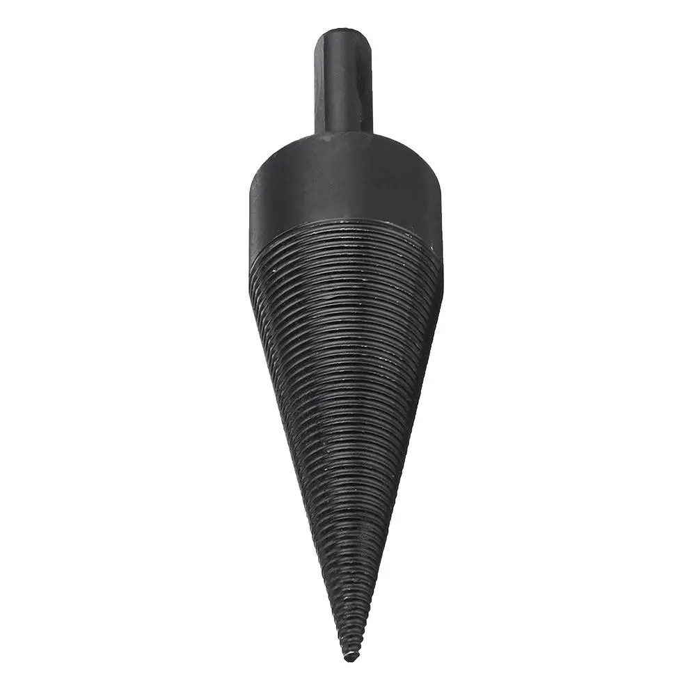Drillpro 38/42/45mm Firewood Splitter Drill Bit | Triangle Shank for Electric Drill - Image 3