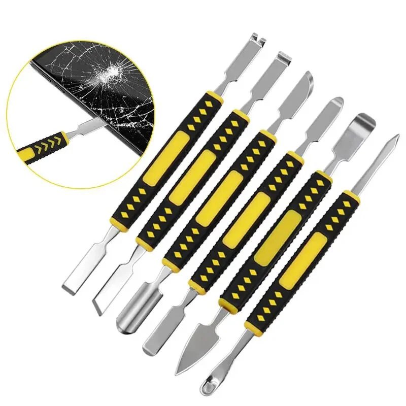 6-in-1 Hardened Claw Pry Bar - Alloy Steel & Anti-Slip Handle - 150mm Repair Tool - Image 4