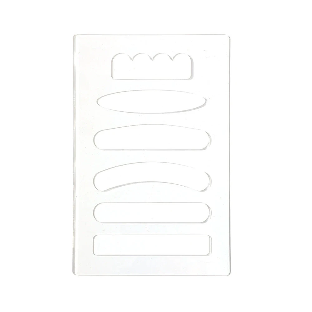 6-in-1 Acrylic Router Template Guide - 6 Styles, Clear Precision Tool for Woodworking - Image 2