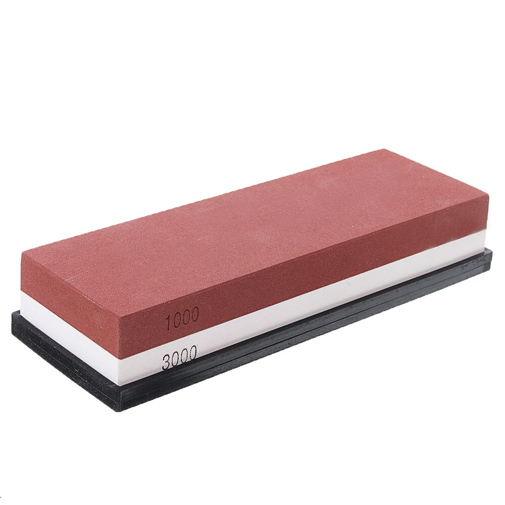 Drillpro 2-in-1 Sharpening Stone Set - 400/1000 to 3000/8000 Grit Whetstones - Image 3