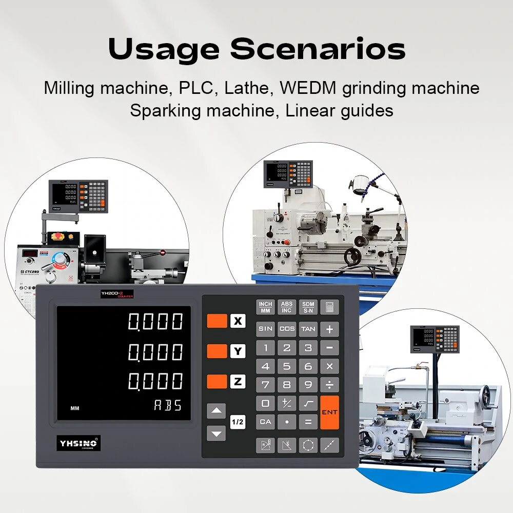 YH200 Digital Display KA300 3 Axis Grating Ruler | High Precision for Milling Machine & Lathe - Image 2