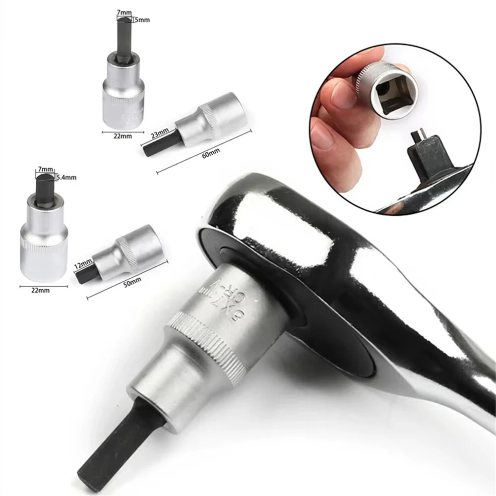 3PCS Car Hydraulic Shock Absorber Removal Tool Kit | Universal for Audi BMW Ford CR-V | Stainless Steel Manual Tool - Image 3