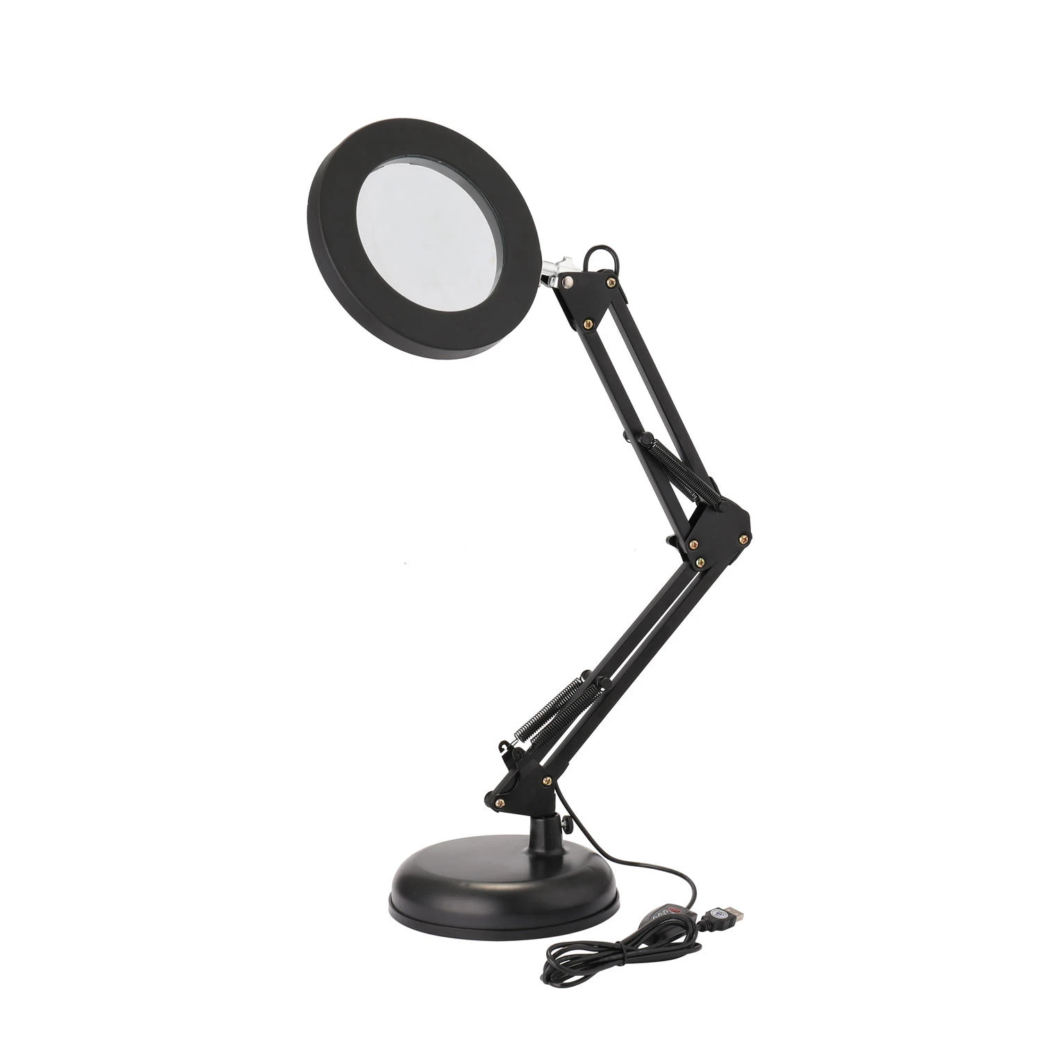 Desktop LED Magnifier Lamp - 5X Magnifying Light for Nails, Eyeliner & Tattoo - Image 5