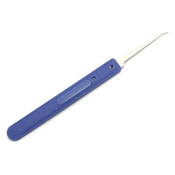 9pcs Blue Handle Lock Pick Set with Practice Padlock | Key Extractor Tool - Image 5