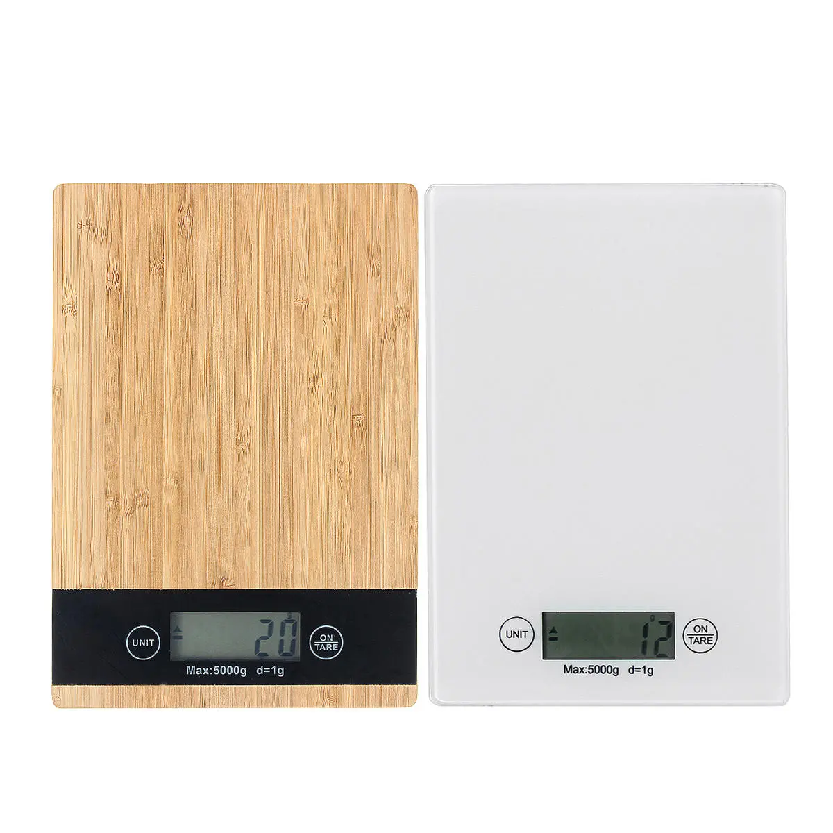 Digital Food Scale - Electronic Diet Balance Weight Measure - 5kg Max 1g Precision - Image 3