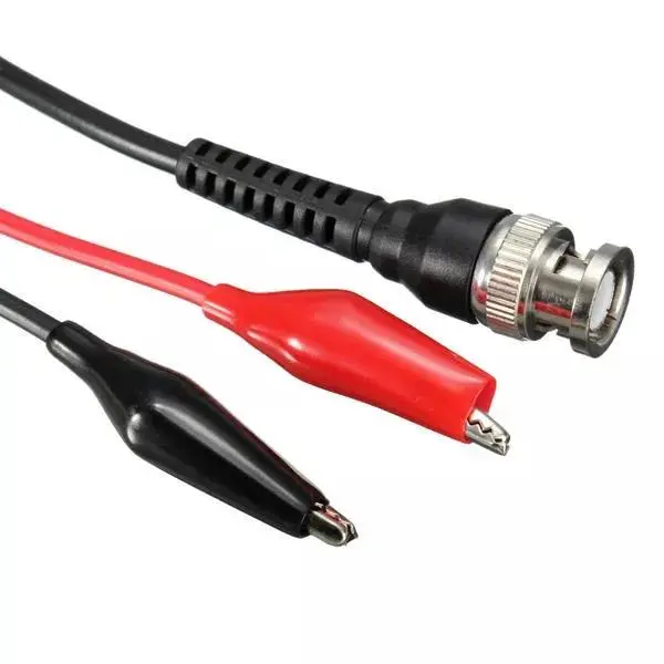 3Pcs Y101 BNC to Crocodile Clip Test Cable - 1.1M 50Ω Pure Copper - Oscilloscope Probe - Image 2