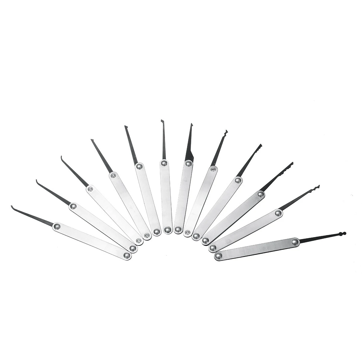 19Pcs Lock Pick Practice Kit - Unlocking Locksmith Tools & Key Extractor - Image 2