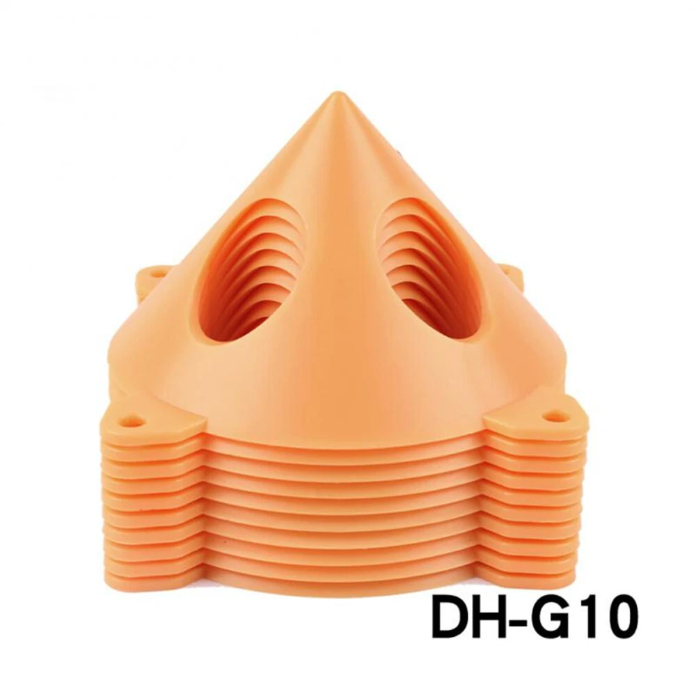 10PCS Portable Woodworking Paint Triangle Stand | Wood Support Pyramids & Lift Pads - Image 3