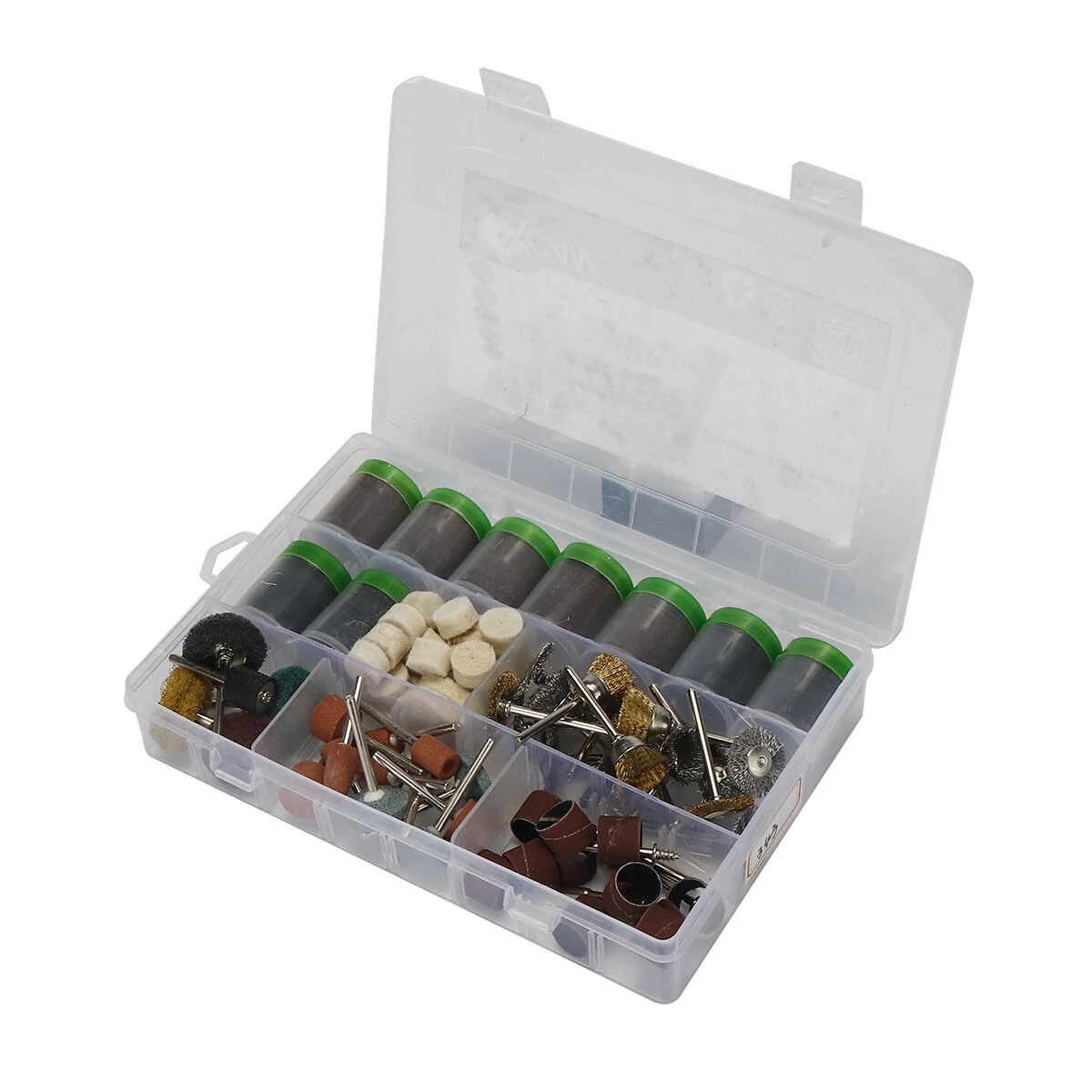 Dremel 343-Piece Mini Grinding & Polishing Kit | Abrasive Sanding Accessories Set - Image 2