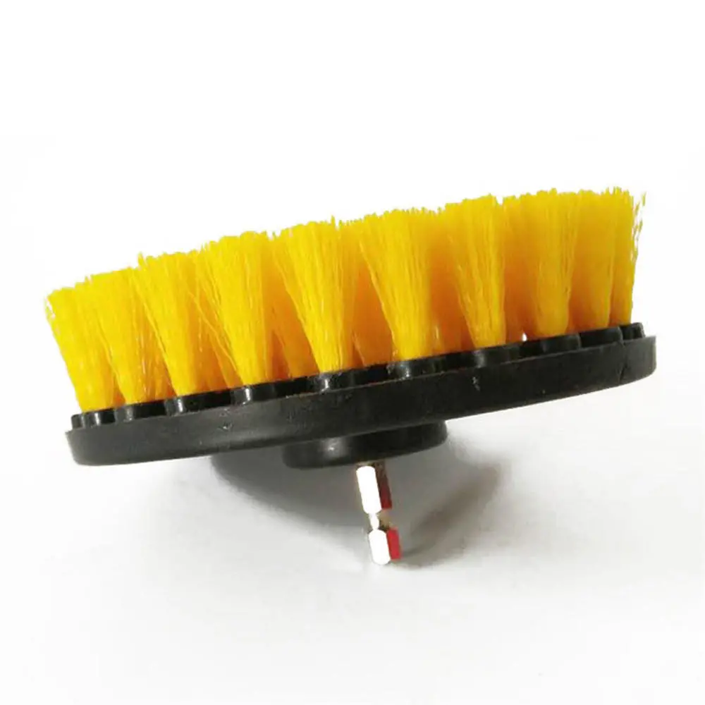 5pcs 2/3.5/4/5 Drill Brush Scrubber Cleaning Brush Yellow Blue Red - Image 5