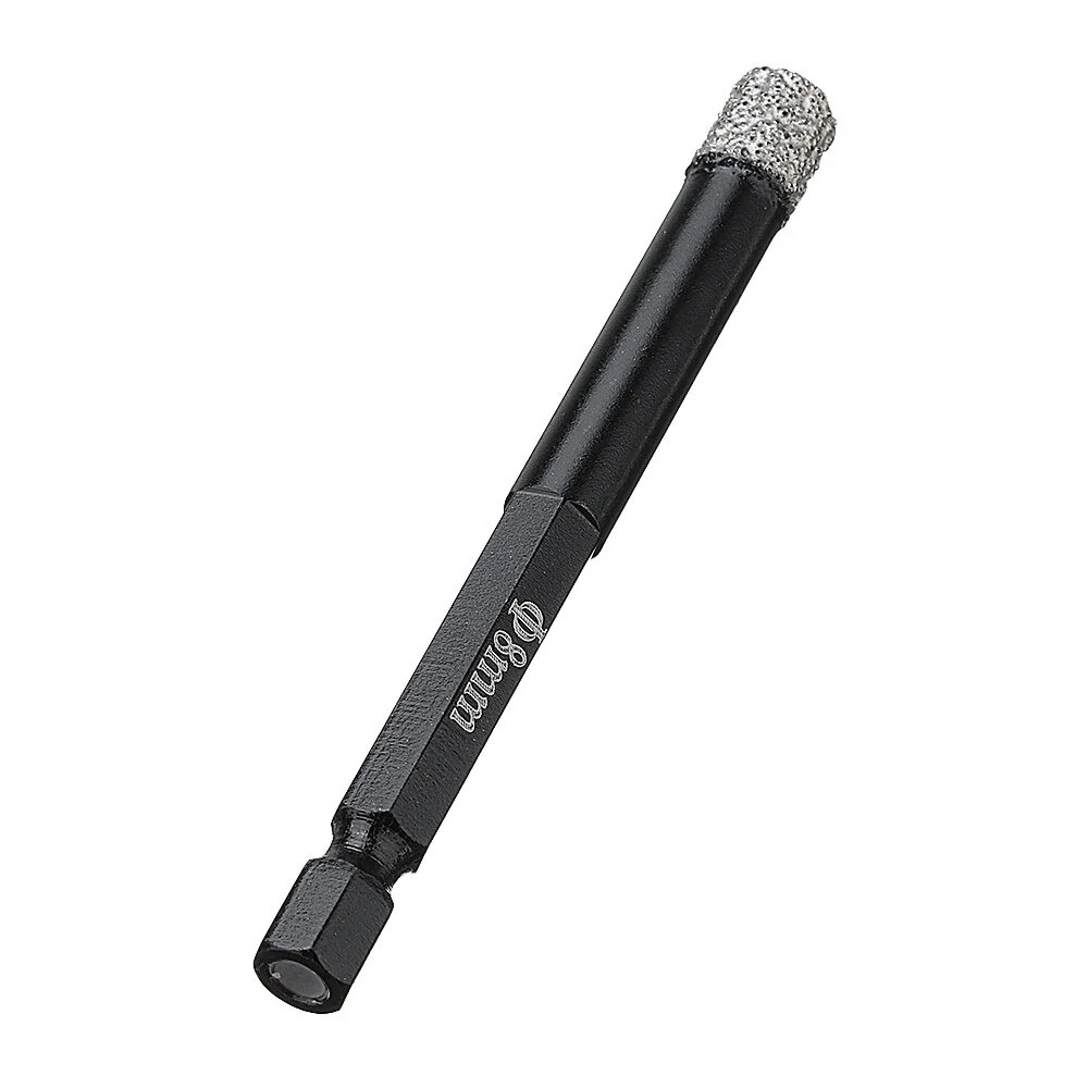 Drillpro 6-14mm Diamond Hole Saw | Dry Drill Bits for Granite Tile Glass - Image 3