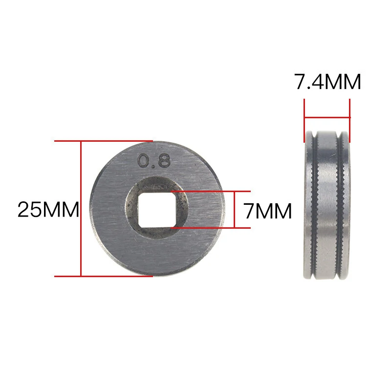 Miller Wire Feeder Wheel Roller | 0.8mm 1.0mm 1.2mm Double Size MIG Welder - Image 5