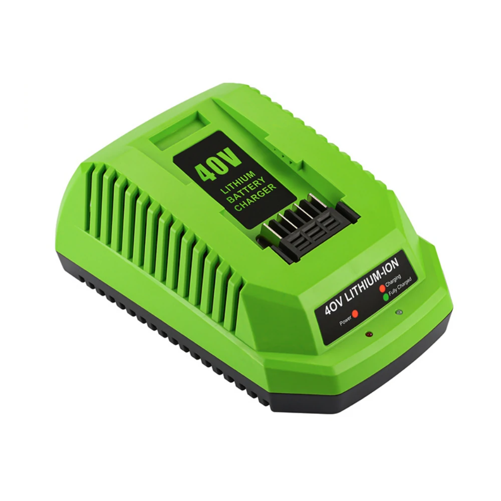 Greenworks 40V Battery Charger | 2A Fast Charging | US EU UK AU Plugs - Image 3