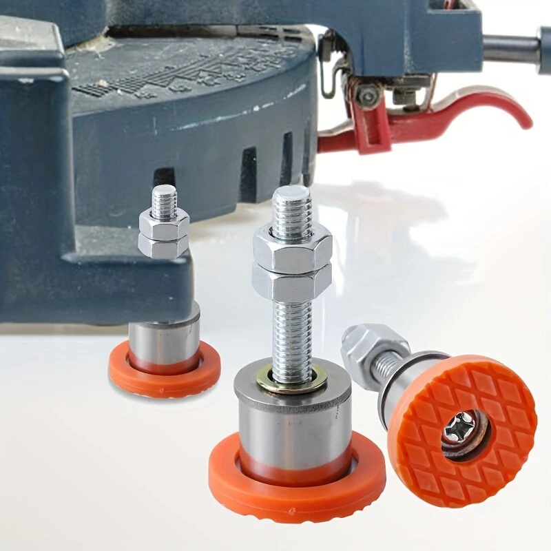 Stainless Steel Adjustable Leveling Feet - M8 Thread for Miter Saw & Furniture - Image 4