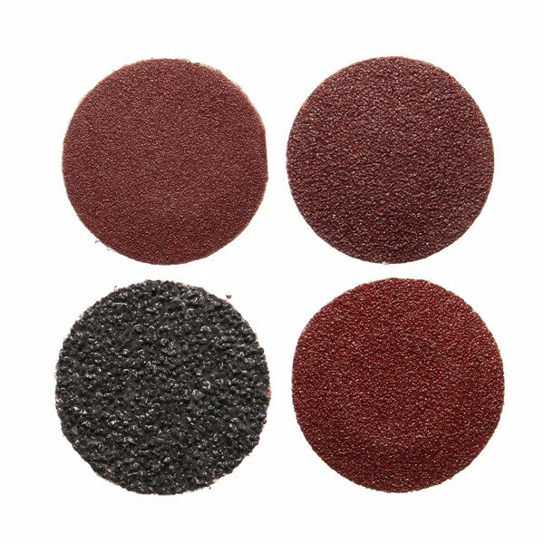 40pcs 2 Inch Sanding Discs | 24 60 80 120 Grit | Roll Lock Backing - Image 3