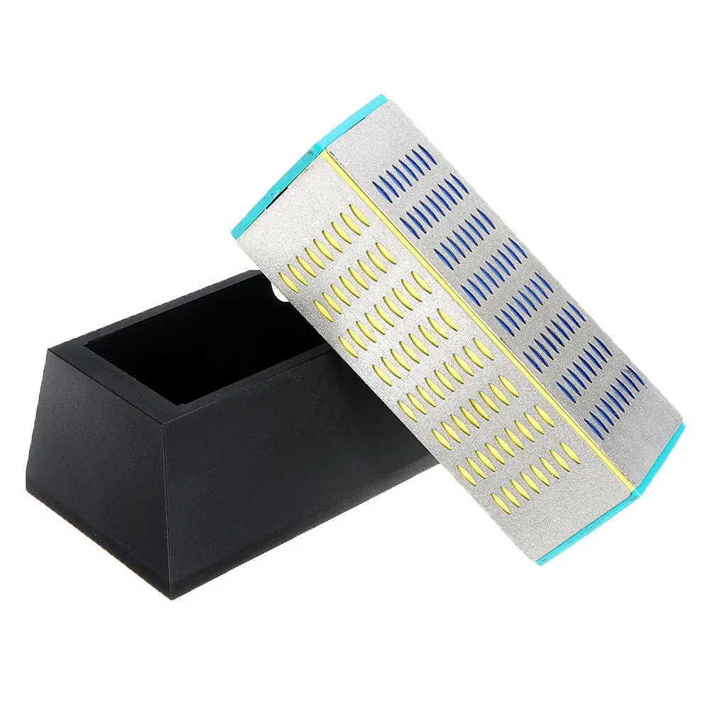 Four Side Knife Sharpener - Corundum Whetstone 200/300/400/600 Grit - Image 2