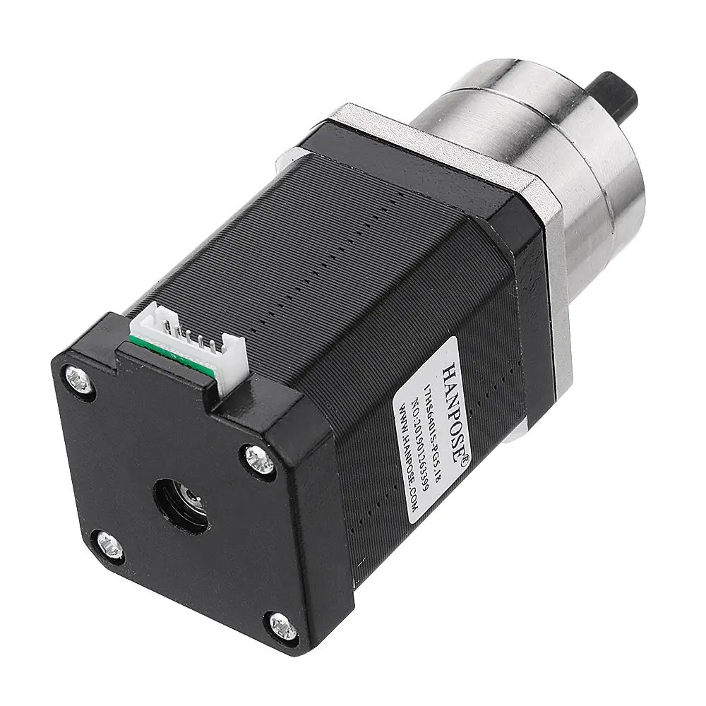 HANPOSE Nema 17 Stepper Motor | 42:1 Planetary Gearbox | Extruder Gear Motor - Image 4