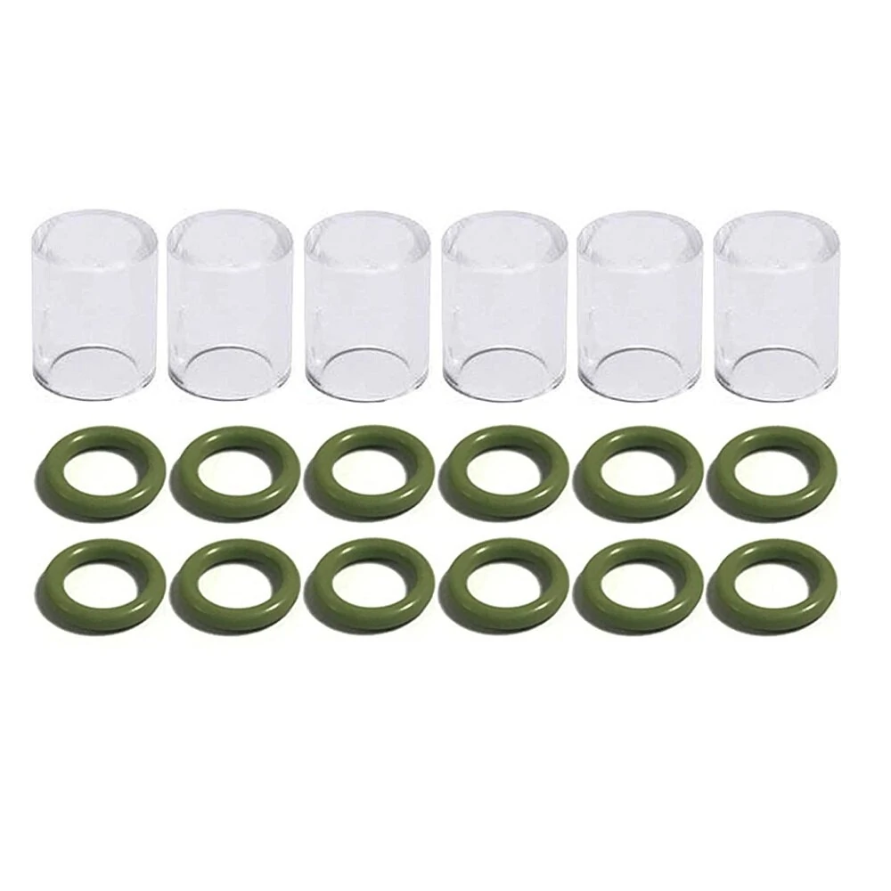 53Pcs TIG Welding Torch Kit - Stubby Gas Lens & Pyrex Cups for WP-17/18/26 - Image 5