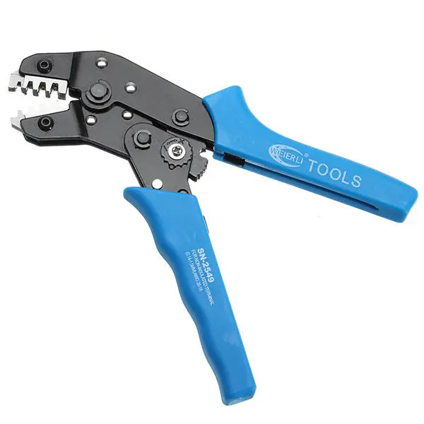SN-2549 Pin Crimping Tool for Dupont Terminals | 2.54mm 3.96mm 4.8mm | 28-18 AWG - Image 3
