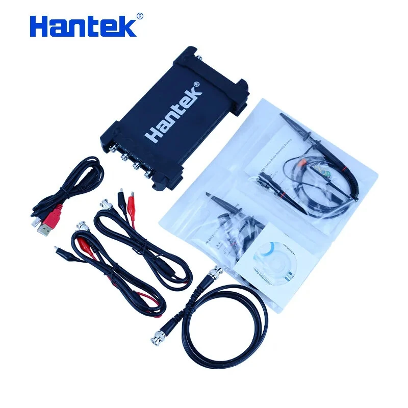 Hantek 6254BD 4CH 250MHz USB Oscilloscope | 1GSa/s, 64K Depth, AWG & FFT - Image 5
