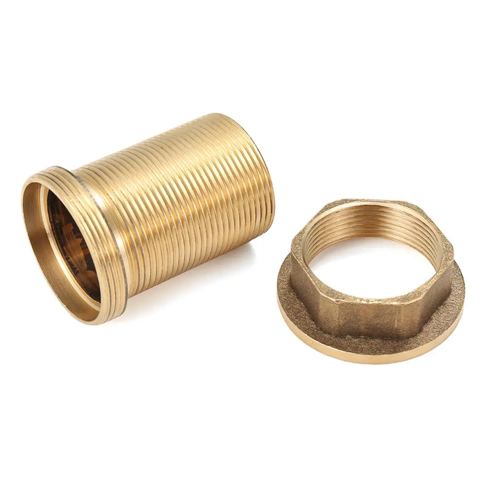Kitchen Basin Mixer Tap Repair Kit - Faucet Threaded Brass Tube & Nut Parts - Image 5