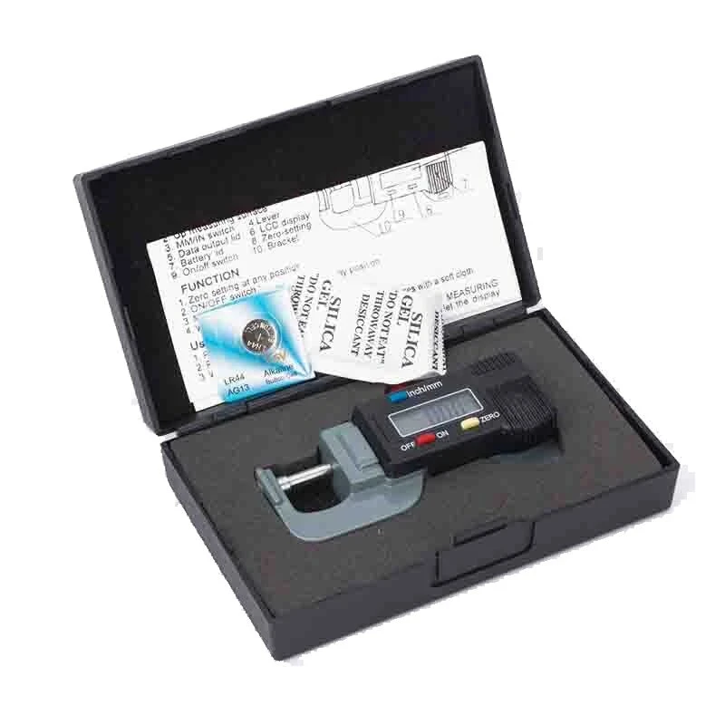 Mitutoyo 0-12.7mm Digital Thickness Gauge | 0.01mm Resolution Micrometer - Image 3
